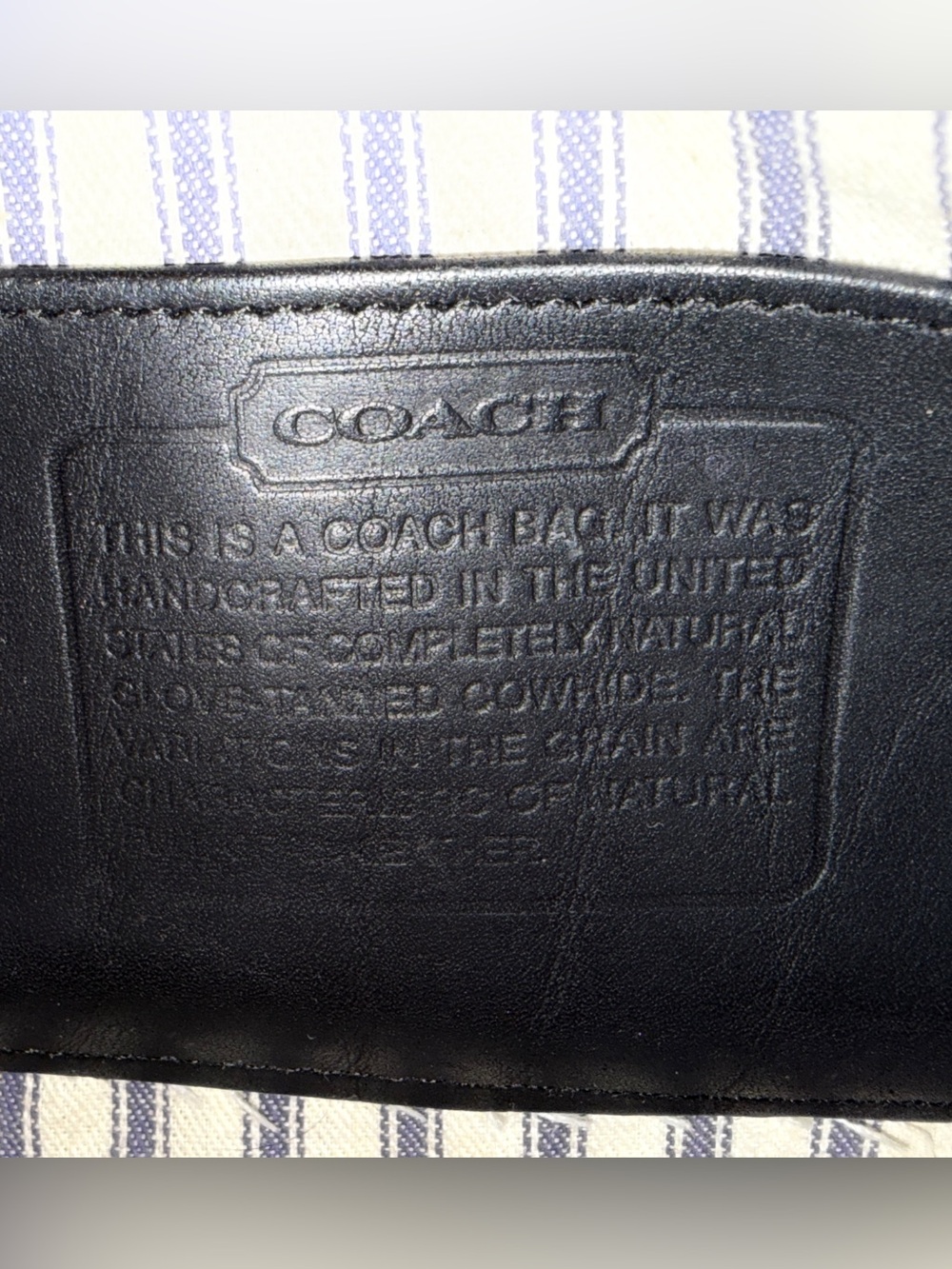 COACH Small Leather Bag - Picture 8 of 10